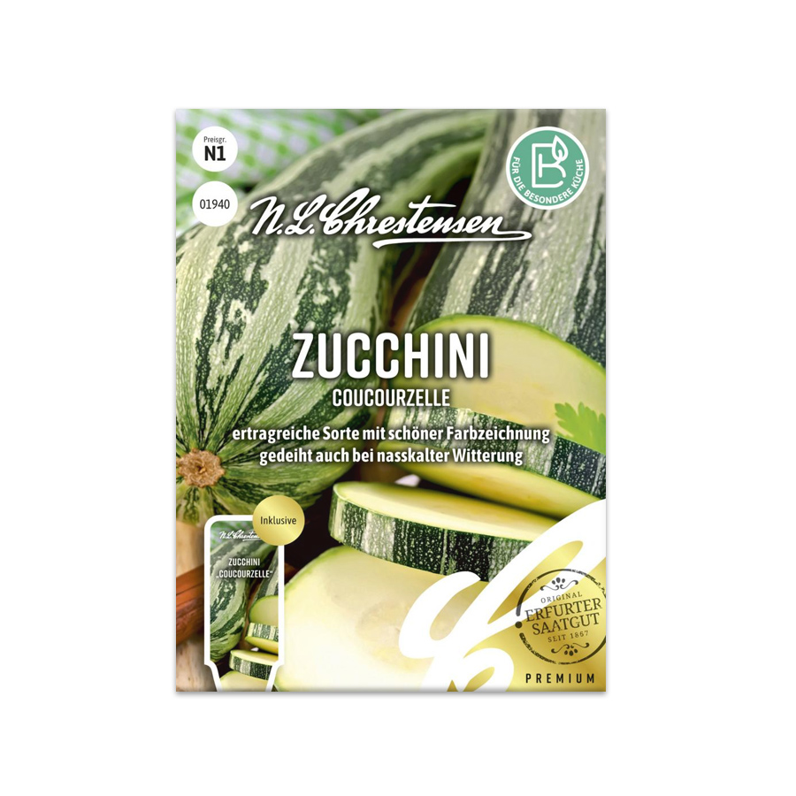 Zucchini 'Coucourzelle' N.L.Chrestensen